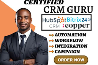 setup oracle crm automation agile crm copper crm bitrix24 hubspot workflow va