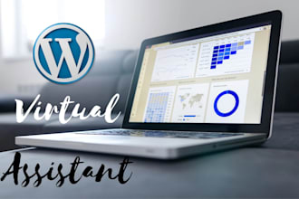be your wordpress VA or wordpress virtual assistant