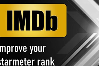 do imdb promotion starmeter rating promote imdb ranking profile page improvement