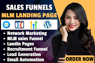do mlm recruitment funnel, ghl sales funnel systeme io mlm sales funnel