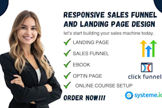 be gohighlevel clickfunnels sales funnel systeme io landing page click funnel