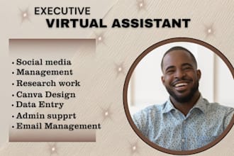 be your reliable long term executive virtual assistant, social media pro