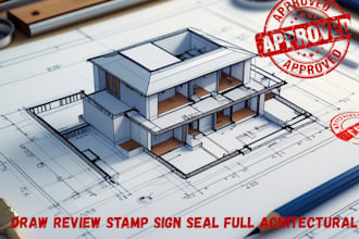 review architectural structural drawings for city permit