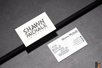 design professional business cards and visiting cards that stand out