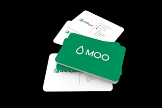 design your business card for moo print, vistaprint, and instantprint