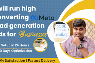 run high converting meta lead generation ads for businesses