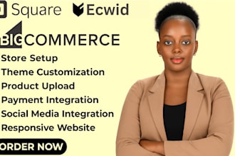 ecwid store design and redesign bigcartel store design dropshipping ecwid