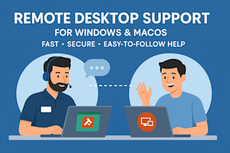 provide remote desktop support