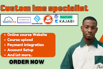 build customize your online course on talent lms, tutor lms, learnworlds