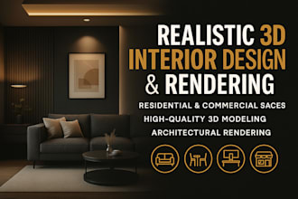 design 3d rendering retail store, restaurant interior studio office, coffee shop