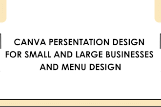 design pdf presentation slide for your business using powerpoint or canva