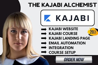 design kajabi website kajabi landing page setup kajabi course kajabi expert