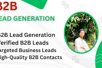 do b2b leads that matter real people, real emails, real results
