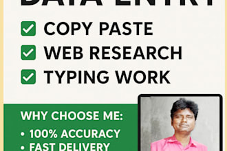 reliable data entry and typing services