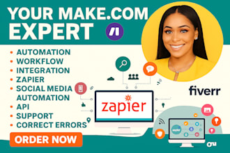 do make scenario automation zapier workflow automation n8n api integration