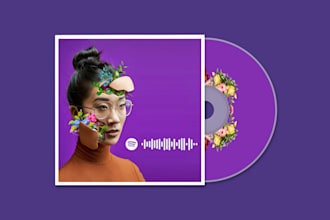 create unique album and single cover art
