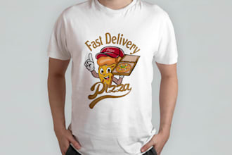 create restaurant food, food delivery logo for your brand or t shirt
