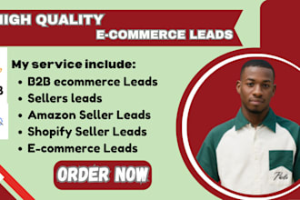 collect b2b shopify and amazon seller leads for your business