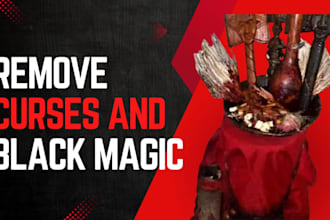 eliminate demonic forces, black magic and spirits parasite