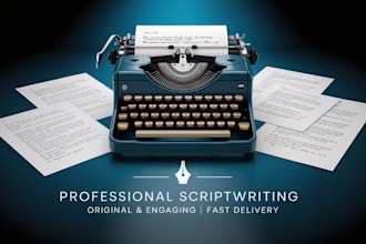 do scriptwriting, scriptwriting youtube, be your video scriptwriter