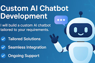 develop custom ai chatbot, llm agent with openai, langchain, pinecone, rag