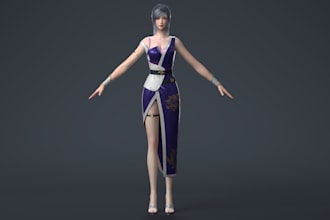 create 3d mid poly character, nsfw 3d model,3d head bust, pose3d, resin 3d print