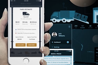 dev truck dispatcher app gps app logistics website transport website radio app