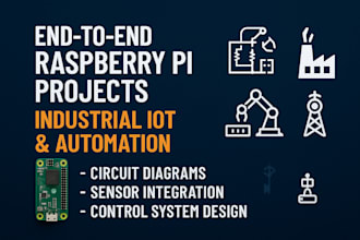 build end to end raspberry pi iot projects with circuit, automation and cloud