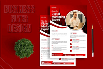 create church, party, funeral, wedding, and business flyers or banners