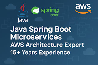 design and develop scalable java spring boot microservices