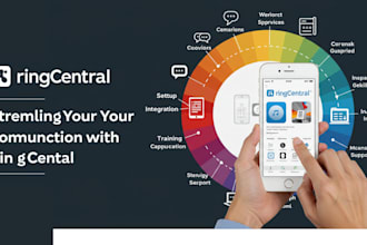 setup ringcentral ivr, twilio, 3cx, freepbx, aircall, vicidial, voip and vapi ai