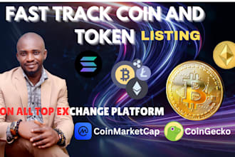 fast track your token listing coin listing on top exchange platforms cmc cg bnb
