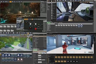 do level , environment and lighting design in unreal engine 5