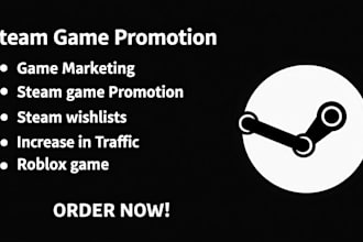 boost steam game sales and visibility with professional promotion