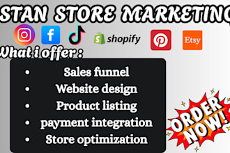 do stan store setup, etsy SEO, digital product design and pod sales funnel