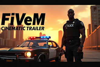 do fivem loading screen and cinematic fivem trailer video, video game intro
