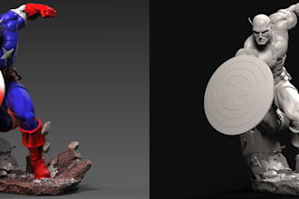quality action figures,superhero character modelling,sculpt toy zbrush 3d render