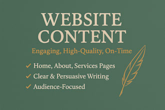 be your SEO website content writer