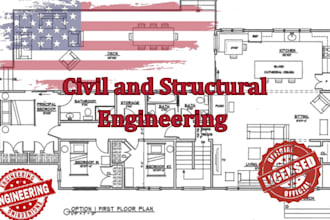 stamp and review as a licensed civil and structural engineer in georgia