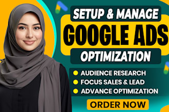 setup and manage google search ad campaigns