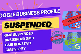 fix google business profile suspended, gmb reinstate gmb verify, unsuspend gmb