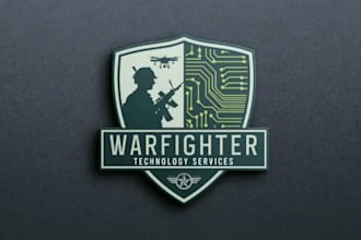 design an amazing military, armory, tactical patch logo