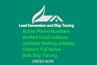 motivated seller,absentee owner lists,distressed property,bulk skip tracing