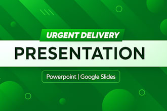 design professional powerpoint presentation and pitch deck