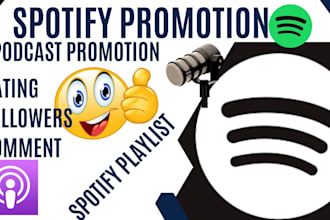 run spotify ads, podcast promotion to playlist on spotify hit 900k listeners