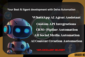 build ai agent, voice ai agent, website bot, whatsapp bot automation