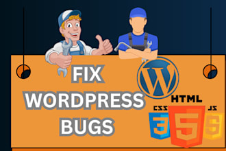 fix wordpress bugs, security breach, theme compatibility, perfomance issues