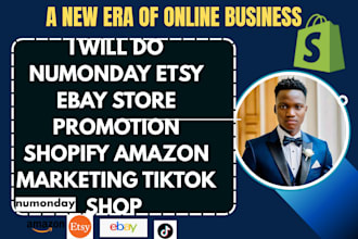 do numonday etsy ebay onlin store promotion shopify amazon marketing tiktok shop
