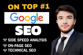 do monthly seo services, for on page, off page, technical