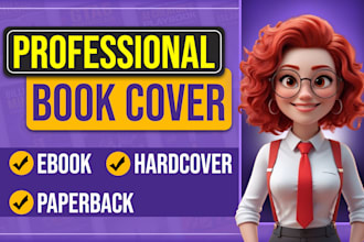 design amazon KDP book cover, ebook cover, paperback, and hardcover